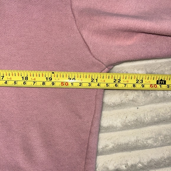 Hollister Sweatshirt Men's Pink Medium Hoodie - Picture 5 of 6